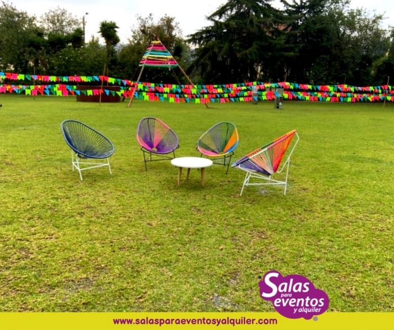 sillas acapulco en alquiler bogota