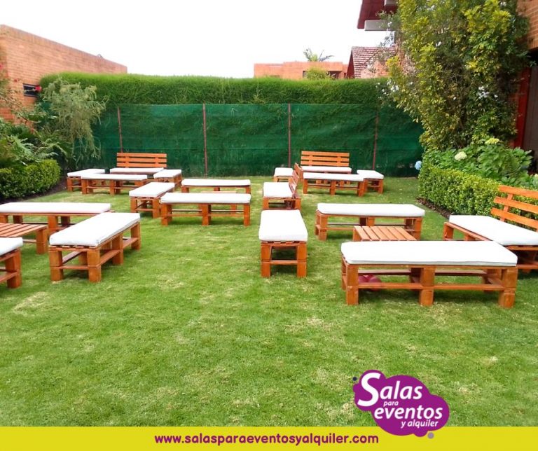 salas en madera para eventos en bogota