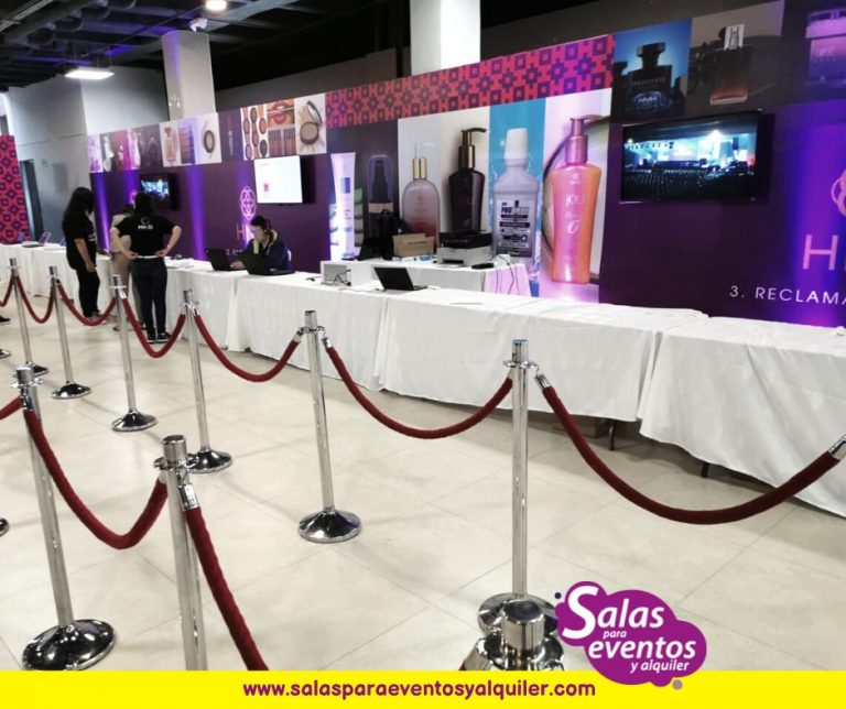 alquiler de separadores de fila