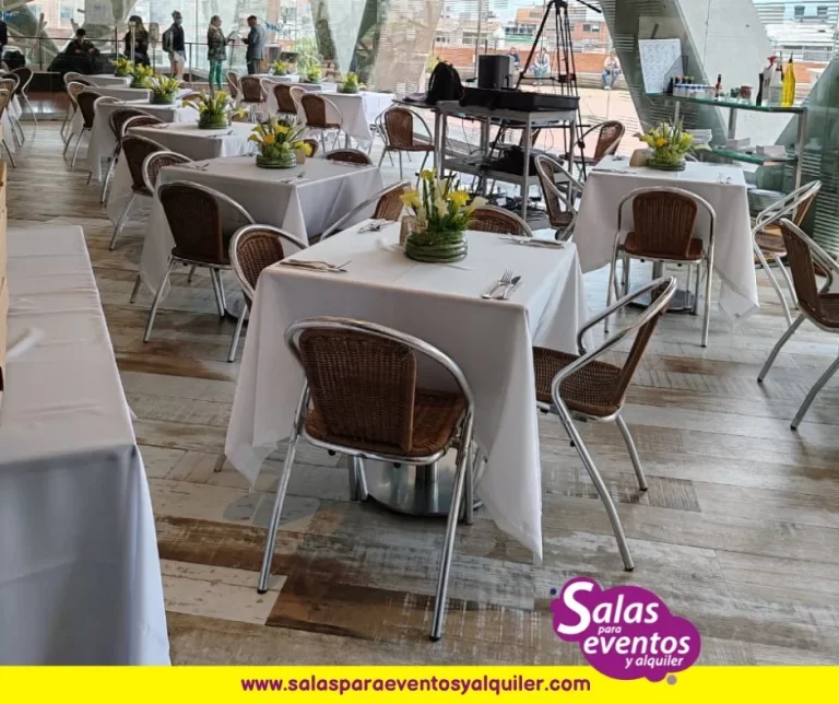 sillas para eventos bogota