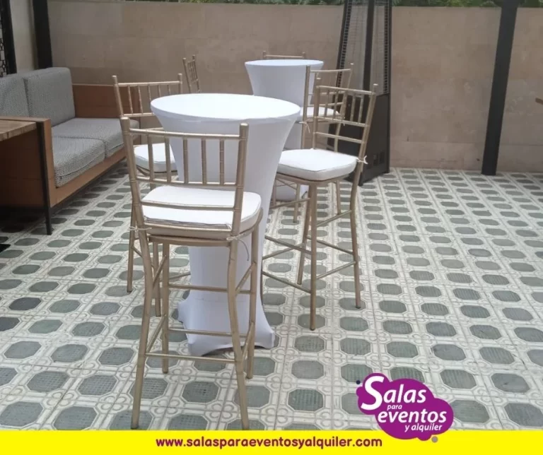 sillas tiffany para fiestas