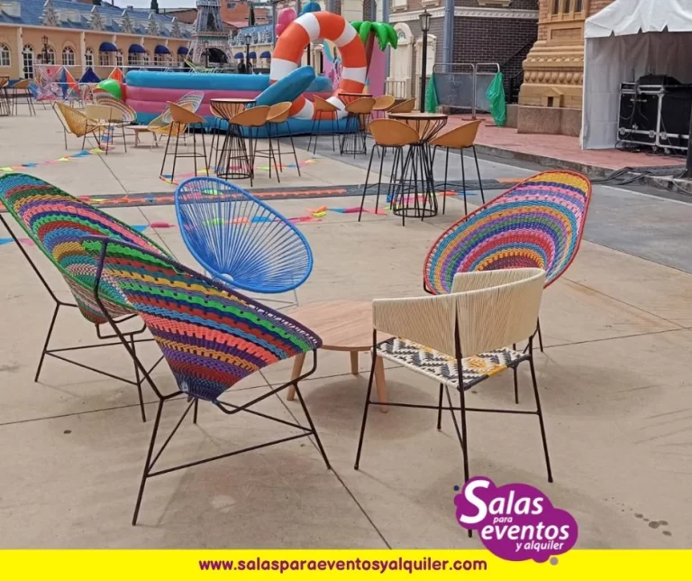 mobiliario acapulco para fiestas